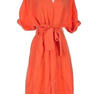Vince small Orange Belted Dress